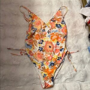 Roxy Floral One Piece Swimsuit